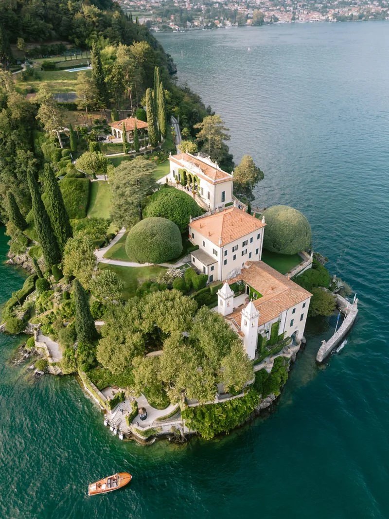 Villa del Balbianello wedding venue in Lenno, Tremezzina, Lake Como